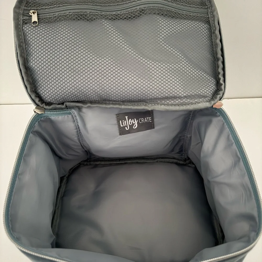 LitJoy Harry Potter Beauxbatons Travel Case Set • Makeup Bag + Hanging Organizer